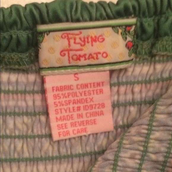 Flying Tomato boho tube top tunic beach coverup - Picture 3 of 3